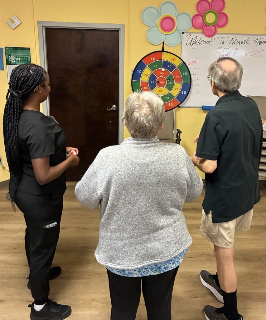 Almost Home Senior Services game time